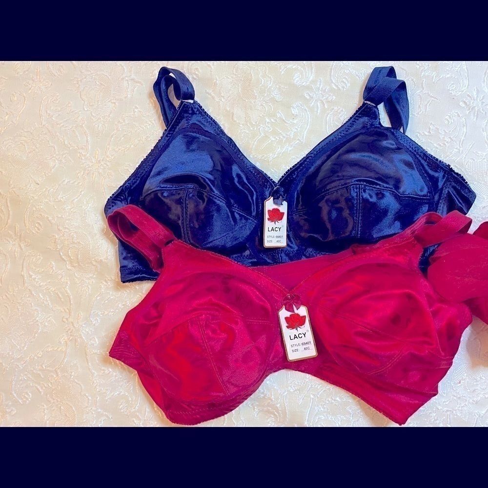 🌷Lacy assorted embroidery floral print Bra 40C